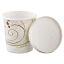 Flexstyle Double Poly Paper Container/Lid Combo, 16 oz, Symphony, 250/CS