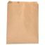 Merchandise Bag Plain 15X18 1C/2S 30#, 100% Kraft FSC Certified Recycled Paper, 500/BN