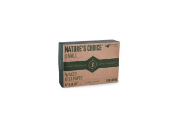 Nature's Choice® Interfolded Bakery Wrap Sheets, Small - 8X10.75, 12X500/Cs