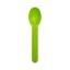 Green Premium Heavy Duty 6.5 Gauge Frozen Yogurt Dessert Spoon