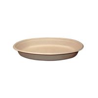 World Centric Unbleached Plant Fiber Burrito Bowl, 9.7"x1.6" - 32 oz.
