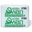 7900 White Swan 1-Ply Dinner Napkin, 8 Fold, White, 12 Pack/Case