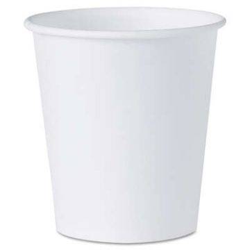 Dart Compostable White Paper Water Cups, 3 oz, Pack of 100
