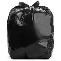 Aluf COEX Supertuff RCM 3-Ply Antimicrobial Can Liner - 43 x 47, 2.0 EQ, Black