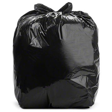 Aluf COEX Supertuff RCM 3-Ply Antimicrobial Can Liner - 43 x 47, 2.0 EQ, Black