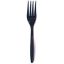Crystal Ware® Sleek Wrapped Heavy Weight Black Cutlery - Fork