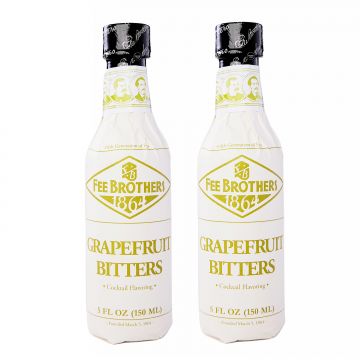 MULMEHË Recipe Guide and Fee Brothers Grapefruit Bitters, 2 - 5 oz. Bottles