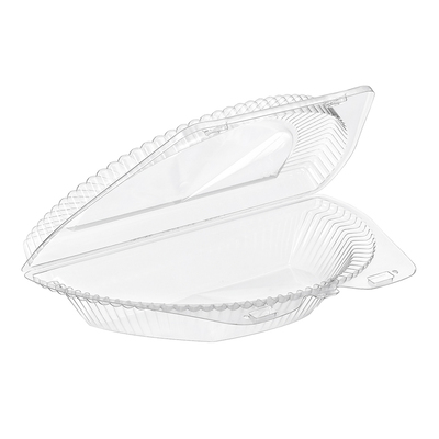 Essentials SureLock® SLP209 Round Clamshell Container 34 oz., Clear, 250/CS