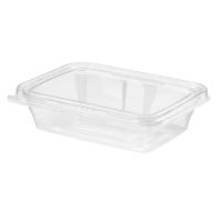 Safe-T-Fresh® Rectangles TS20 Tamper Evident Container 20 oz., Clear, 200/CS