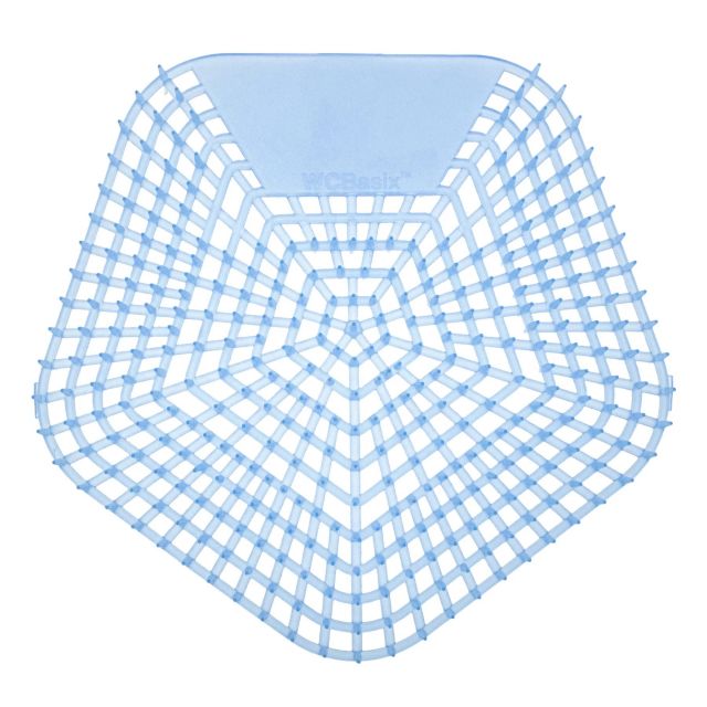 WCBasix Odor Protection Anti-Splash Urinal Screen, Clean Cotton, 10/Box